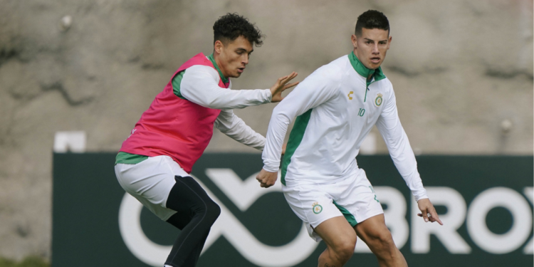 León ganó con James Rodríguez