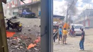 Bomba en Morales, Cauca