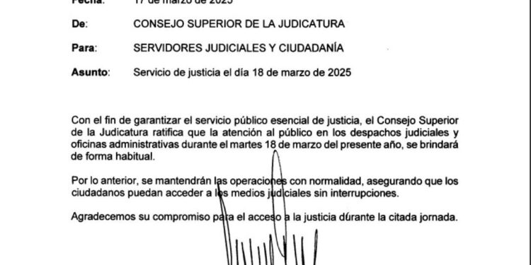 La Rama Judicial se desmarca del día cívico: “los decretos del Gobierno nacional se respetan o se respetan”, responde Petro