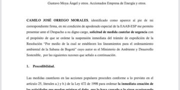 Del dicho al hecho: Acueducto de Bogotá pide medidas cautelares para frenar resolución de Minambiente