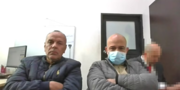Policías capturados fiscalía