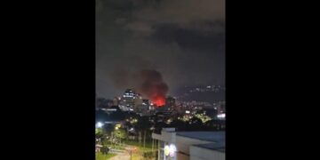 Incendio centro de Medellín