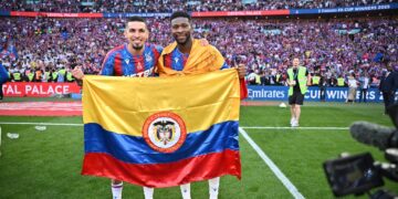 Daniel Muñoz y Jefferson Lerma campeones
