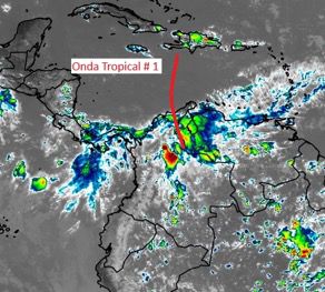 Dos ondas tropicales se aproximan al Caribe colombiano: ¡habrá más lluvias!