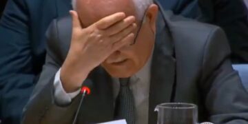 El llanto del embajador palestino ante la ONU: “llamas y hambre están devorando a nuestros niños”
