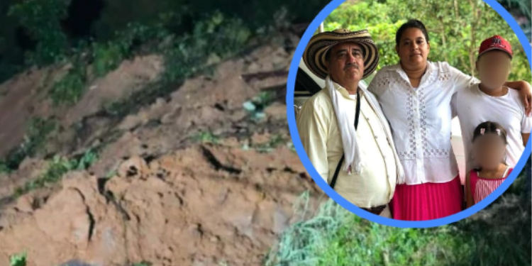 Rescatan a hermanitos enterrados tras alud en Huila: estaban junto a cadáveres de sus padres