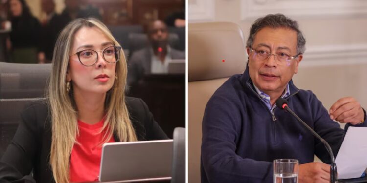Katherine Miranda cuestiona duramente al presidente Petro por crisis con EE. UU.: “Todo su odio y mentiras tienen consecuencias”