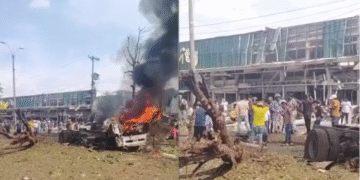 Una fuerte explosión sacudió este jueves los alrededores de la escuela militar de aviación. Se habla de por lo menos cinco muertos y decenas de heridos.