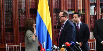 María Angélica Guerra asumió la curul de Miguel Uribe