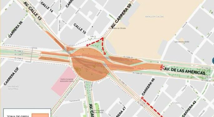 ¡A llenarse de paciencia! Obras de la calle 13 en Bogotá durarán dos años