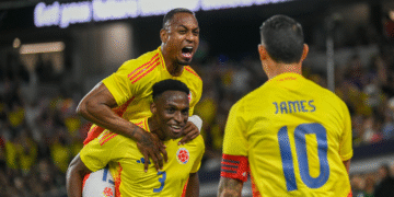 Colombia goleó con comodidad 4-0 a México en amistoso en Estados Unidos