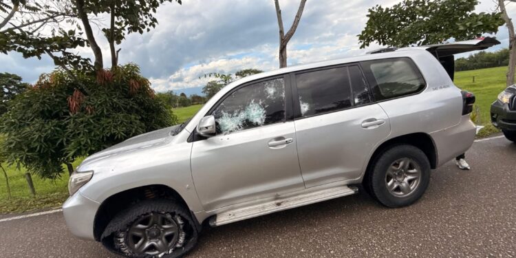 Gobernador de Arauca, Renson Martínez, fue víctima de atentado en el municipio de Tame