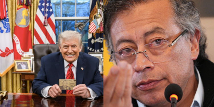 Presidente Gustavo Petro le responde a Donald Trump luego de la advertencia de “ser el siguiente”