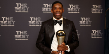 Ousmane Dembélé gana el premio The Best 2025 y se consagra como el mejor jugador del año