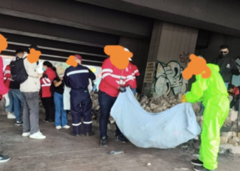 Hay alerta en las autoridades por el hallazgo de cráneos debajo del puente de Puente Aranda