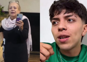 Habla domiciliario que fue amenazado por Liliana, la mujer que lo insultó y golpeó su motocicleta