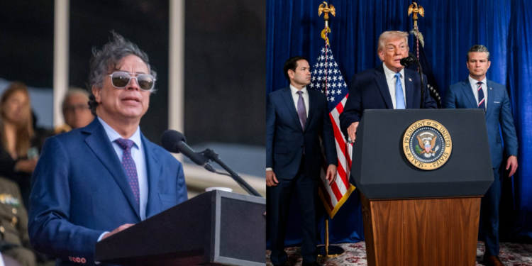 Petro dice que Trump tiene “cerebro senil” y que “secuestraron a Maduro para quedarse con el petróleo de Venezuela”