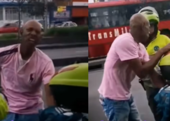 Presunto ladrón pide ayuda a la Policía al ser detenido por vecinos en Suba
