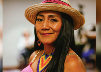 Candidata a la Cámara, Ana Guetio apareció, pero denunció que su vehículo fue robado