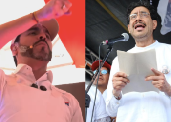 Abelardo de la Espriella con el 32,1% e Iván Cepeda con el 31,4% están en empate técnico en la encuesta AtlasIntel