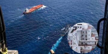 EE. UU. intercepta petrolero vinculado a la “flota fantasma” en el océano Índico