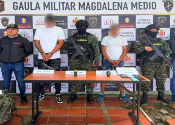 Capturan a dos miembros del Clan del Golfo en Santander, entre ellos está alias ‘El Mago’