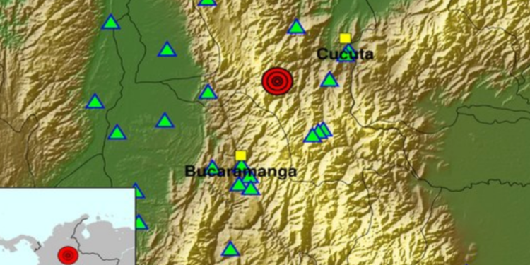 Sismo en el Norte de Santander